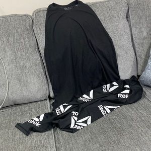 Reebok spandex bottom cotton sleeveless shirt